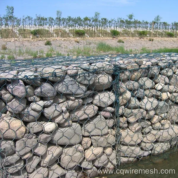 Cheap PVC Coated Galvanized Gabion Box