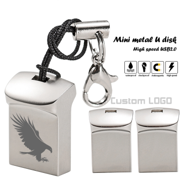 Mini pen drive de metal USB