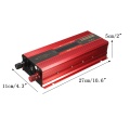 Solar Inverter 12V/24V 220V 6000W Power Inverter Voltage Convertor Transformer DC 12V/24V To AC 220V Inversor LCD Display