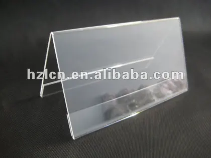 acrylic menu holder