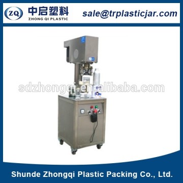 New arrival plastic pet food clear bottle semi-automatic sealing machine