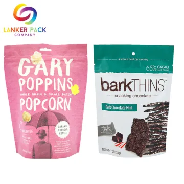 Waterproof Stand Up Bag Snack Food Pouch