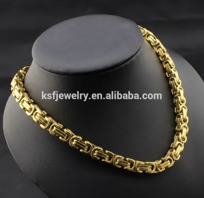 Stainless Steel Men Neck Chain Necklace Designs Fashion Jewelry 2015