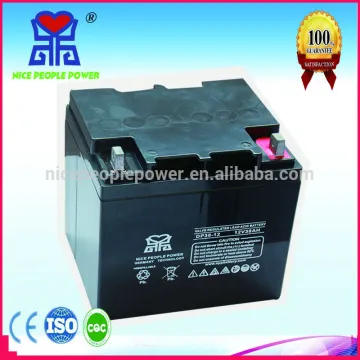 High quality deep cycle lead acid battery 12V38AH for solar system
