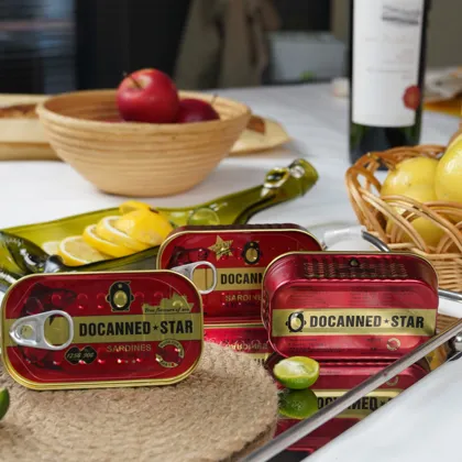 DOCANNED sardine canned Flavorful Sardines
