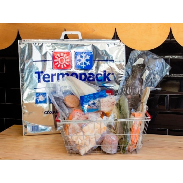 Saco pequeno isolado para proteção de alimentos para viagem