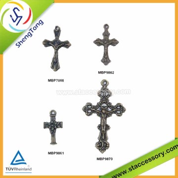 Azinc alloy cross pendants