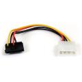 Molex ke Sudut Kanan SATA Power Cable Adapter