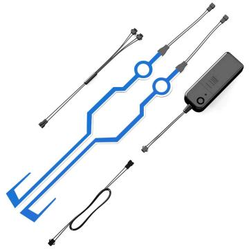 Kit a strisce a LED per casco - F2 World LED LED Luci a strisce per il casco