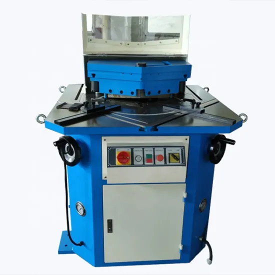 Adjustable Cut Angle Hydraulic Corner Notching Machine