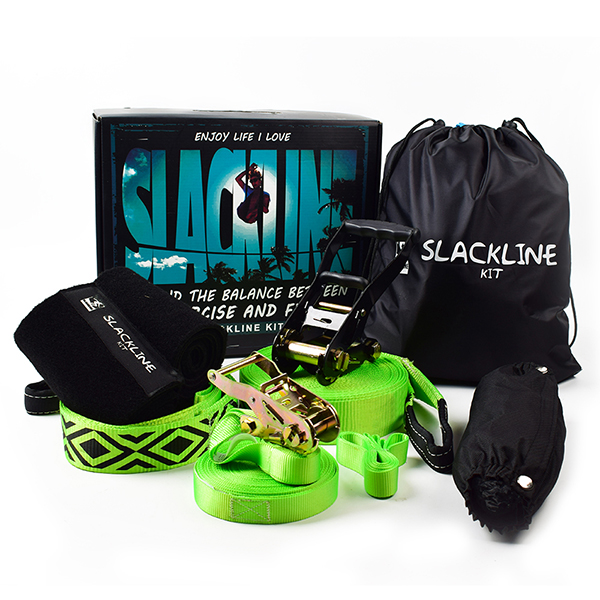 Balance Community Slackline Green Kit