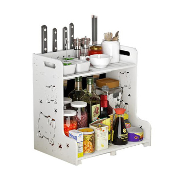 Spice Rack Shelves 2-tier Standing Pantry Shelf