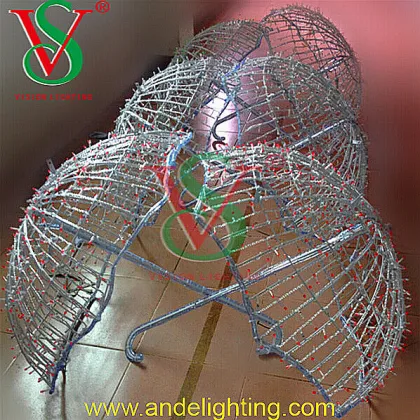 LED 3D umbrella motif light/christmas motif light/holiday decoration light