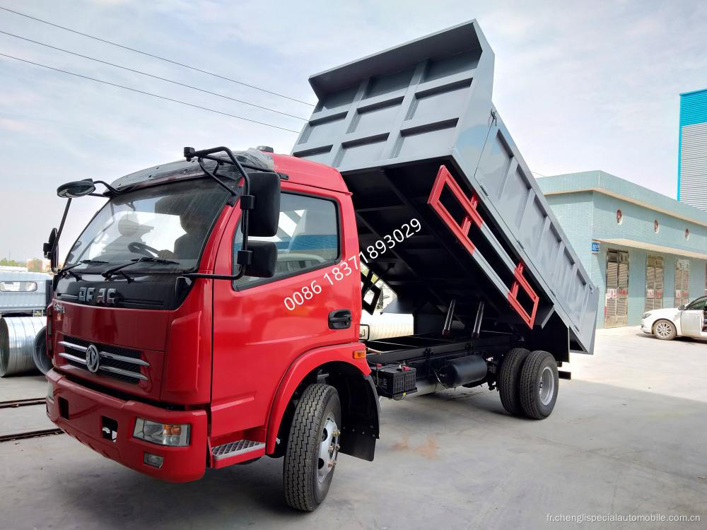 Camions à benne à benne de Dongfeng 8 tonnes