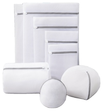 9 Piece Mesh Laundry Bags with Zipper for Washing Machine
