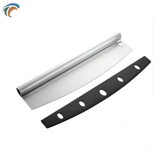 Pizza Tools Professional 430 Stainless Steel Knife Pizza Cutter Rocker Knife