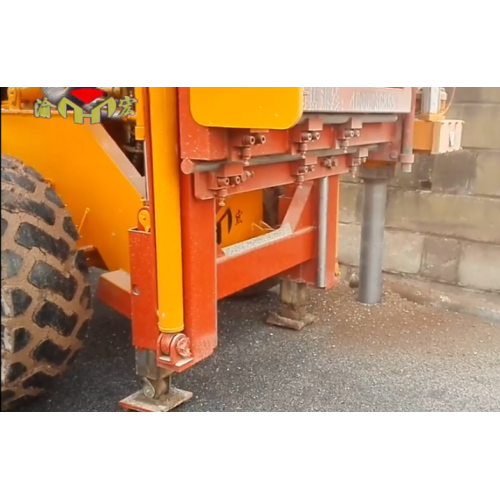 Road Piling Guardrail dedusting machine