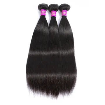 brazilian virgin cuticle aligned hair wholesale virgin hair vendors straight hair bundles with lace frontals