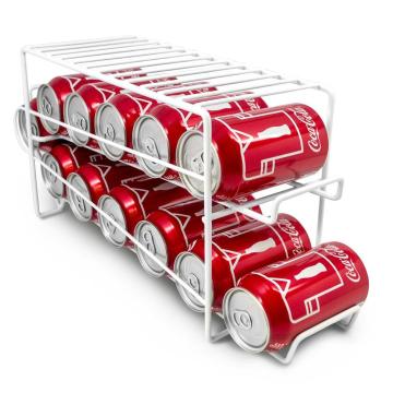 Metal Soda Can Rack for Cola and Beverage Cans