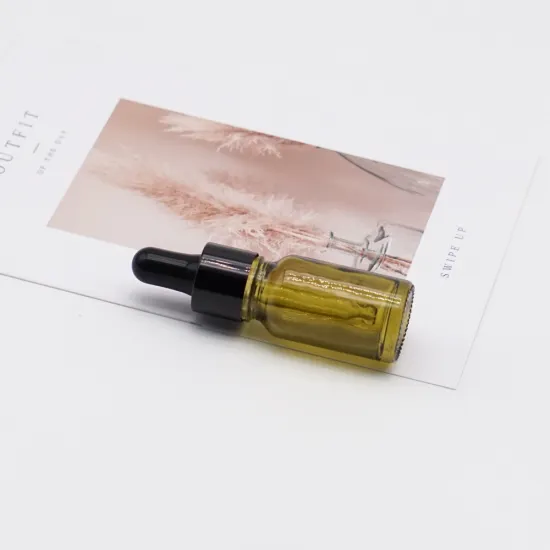 20ml 30ml Amber Square Glass Dropper Bottles