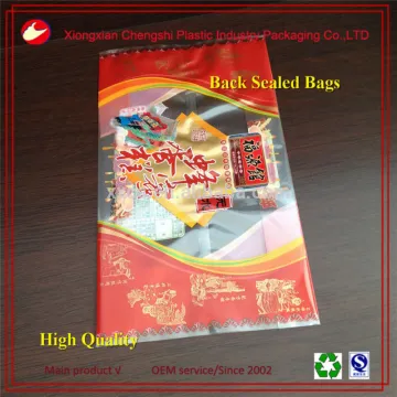 Opp Cpp Plastic Bag For Dry Food with Custom printing