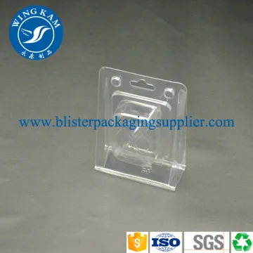 Plastic Custom Standing Clamshell Packaging