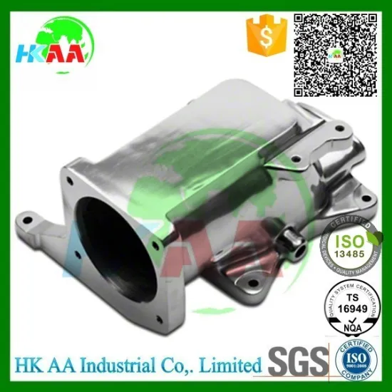 High performance 5-axis simultaneous motion cnc machined durable aluminum construction intake plenum