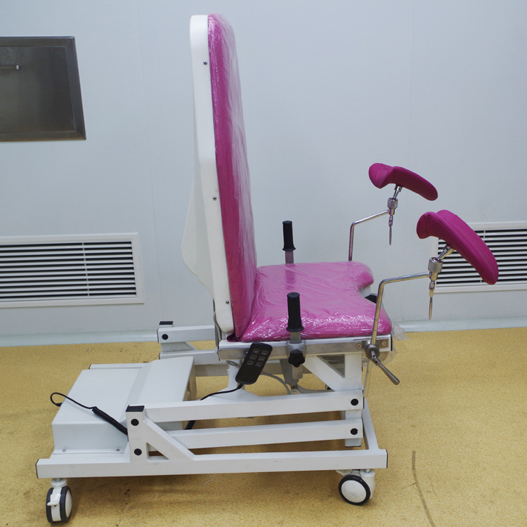 Electric gynecology examination table