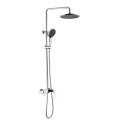 Modern Solid Brass Exposed Bath Shower Mixer