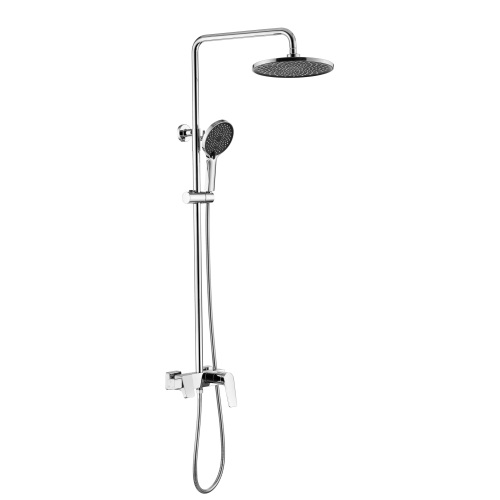 Bathroom Faucet And Shower Sets Modern Solid Brass Exposed Bath Shower Mixer Supplier