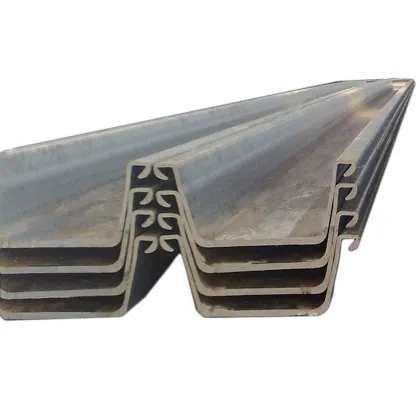 Large Quantity U-shaped Larsen Steel Sheet Piles