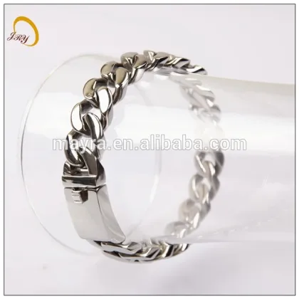Silver Jewelry Hot Sale Stainless Steel Bracelet