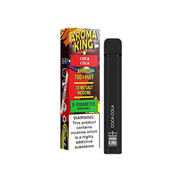 Aroma King 600 bocanadas kit de vape desechable