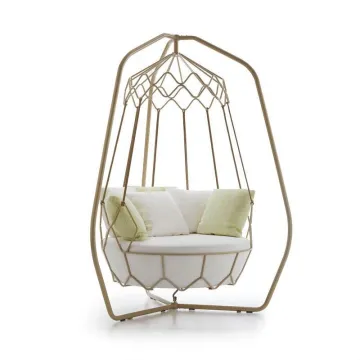 Outdoor Double Seater Hanging Garden Swing Chair
