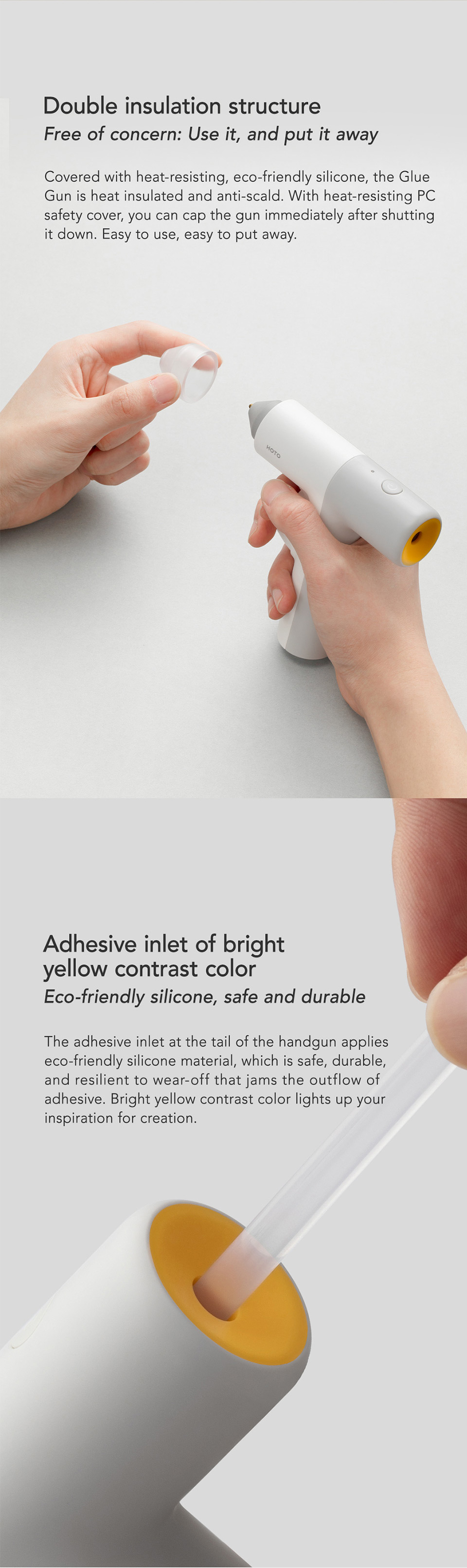Hoto Battery Cordless Glue Stick Hoto Battery Cordless Glue Stick