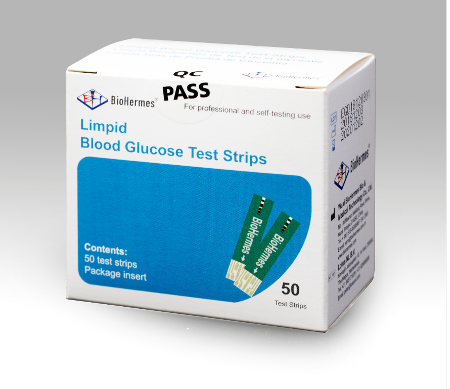 Limpid Blood Sugar Test Strip