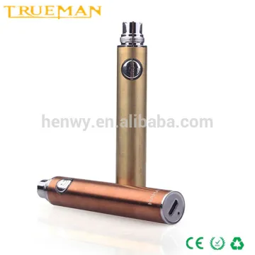 Best vacuum coating evod HAHA e-cigarette battery 650/900/1100mah