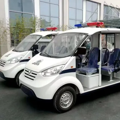 8-seater open lead-acid pure electric car