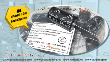 jb BP Axial Aluminum Electrolytic Capacitors