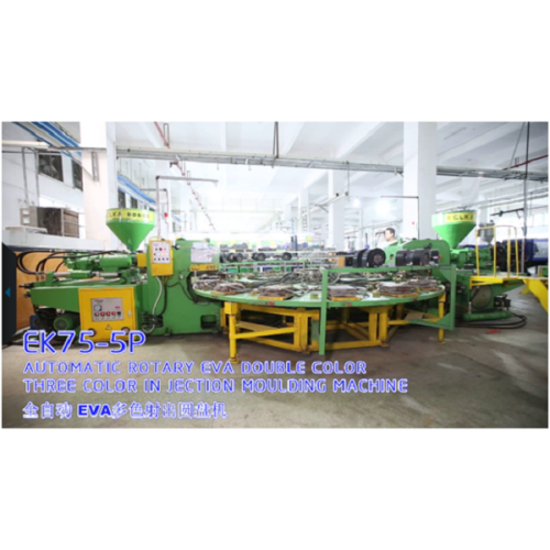 Auto EVA Two Color Rotary Injection Molding Machine