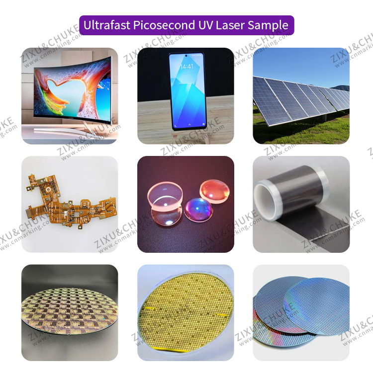 Ultrafast Picosecond Infrared Green UV Laser Cutting Machine