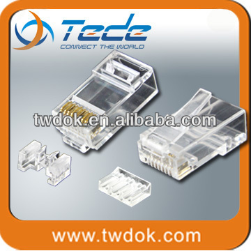 high quality connector unshielded/shielded rj45 modular plug