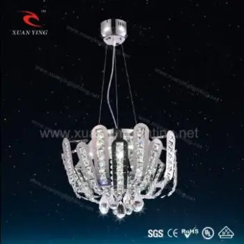 Charming LED Crystal Chandelier Lighting with stainless steel