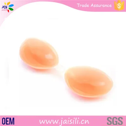 Hot Sale Invisible Strapless Adhesive Silicone Women Bra Set Underwear