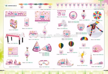 Wholesale kids birthday theme party decorations and party favors