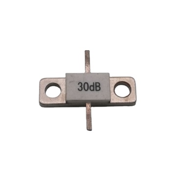 Kekurangan Kuasa Rendah Kuasa Tinggi UHF RF Attenuator Chip untuk Sistem Radar dan Penerbangan (6GHz, 100W, 1-30dB, Flanged)