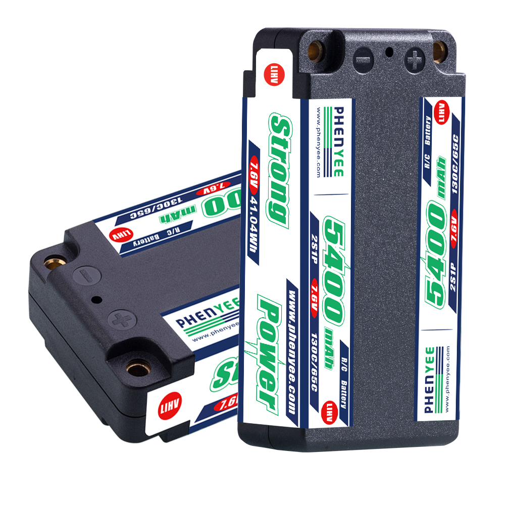 130C 5400mAh Lipo Battery Pack for RC Cars