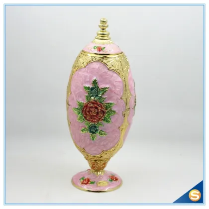 Wedding Favor Rose Design Enamel Handmade Toothpick Holders Unique