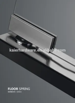 Adjustable hydraulic floor spring