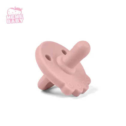 Soft Baby Pacifier Custom Eco Friendly Silicone Nipple